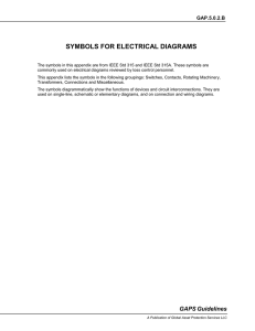 Symbols For Electrial Diagrams