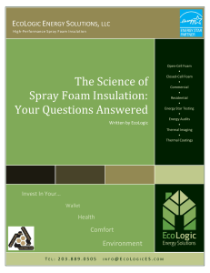 The Science of Spray Foam Insulation: Your Questions Answered PDF