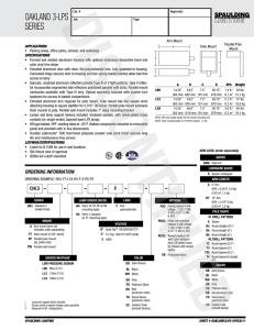 OAKLAND 3-LPS SERIES