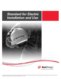 Standard for Electric Installation and Use