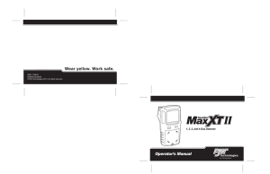 GasAlert Max XT II Manual