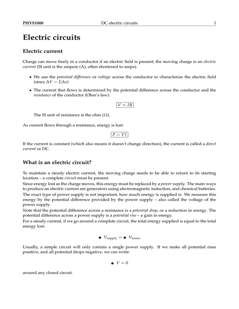 Electric Circuits