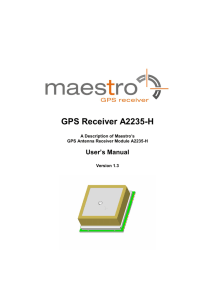 GPS Receiver A2035-H
