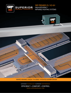 Premier VS Brochure - Superior Radiant Products
