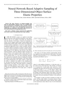 NN Modelling of 3D Object Elastic Behaviour (paper)