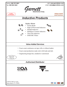 Inductive Products