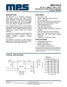 MP2161A - Monolithic Power System