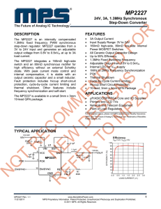 MP2227 - Monolithic Power System