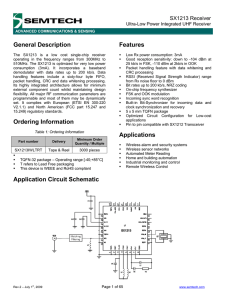 General Description Ordering Information Features Applications