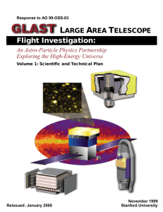 The text of Volume 1, PDF - Fermi Large Area Telescope