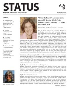 January, 2012 issue - American Astronomical Society