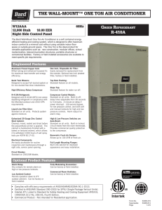 the wall-mount™ one ton air conditioner