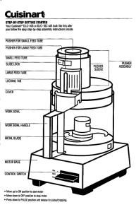 Manual - Cuisinart.com