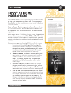 FOSS® at HOme