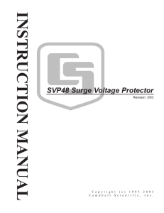SVP48 Surge Voltage Protector