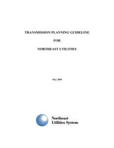 Transmission Planning Guideline