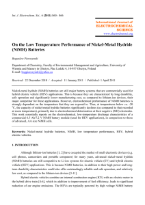 On the Low Temperature Performance of Nickel