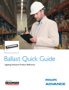 Ballast Quick Guide - World Electric Supply