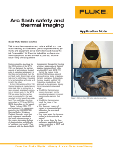 Arc flash safety and thermal imaging