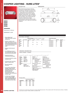 COOPER LIGHTING - SURE