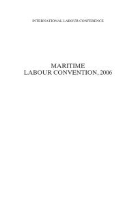 Maritime Labour Convention, 2006