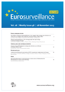 Vol. 18 | Weekly issue 48 | 28 November 2013