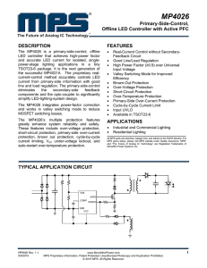 MP4026GJ - Monolithic Power System