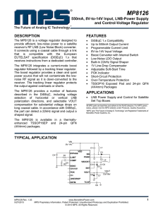 MP8126 - Monolithic Power System