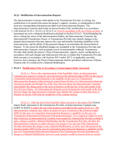 36.2A Modification of Interconnection Request
