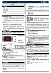 XR0_CX E-Class - Emerson Climate Technologies