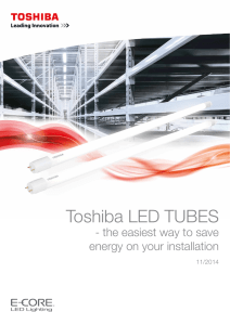 Toshiba LED TUBES