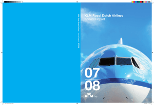 KLM Royal Dutch Airlines Annual Report