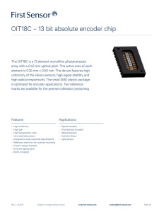 OIT18C – 13 bit absolute encoder chip