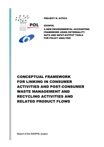 CONCEPTUAL FRAMEWORK FOR LINKING IN CONSUMER