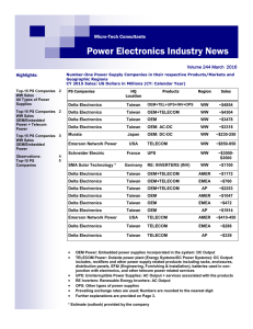 Power Electronics Industry News - Micro