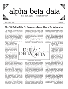 Alpha Beta Data, Fall 2006 - Cornell Tri