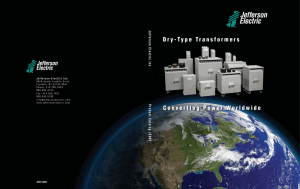 Jefferson Electric Dry-Type Transformers