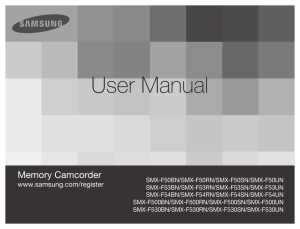 user manual