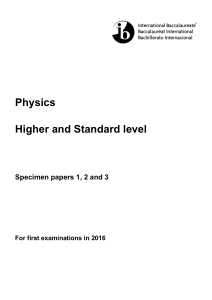 Course: Physics 12 2015-16 - Atlanta International School Moodle
