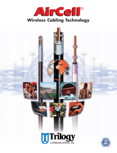 AirCell® Catalog - Trilogy Communications, Inc.