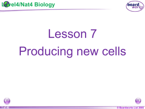 Cell Growth and Repair 4