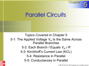 Parallel Circuits