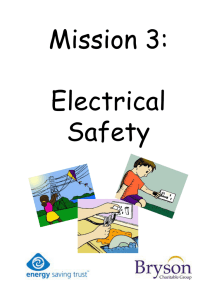 Mission 3 - Electrical Safety