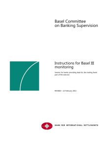 Instructions for Basel III monitoring, REVISED February 2015