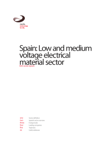 Low and medium voltage electrical material sector