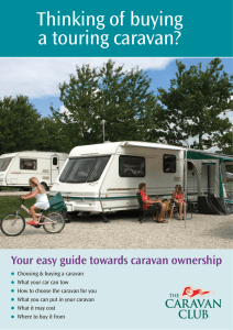 Thinking of buying a touring caravan?