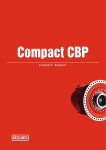 Product manual, Compact CBP EN834-4h