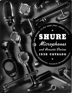 shure engineers were first