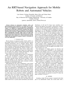 An RRT-based Navigation Approach for Mobile Robots and