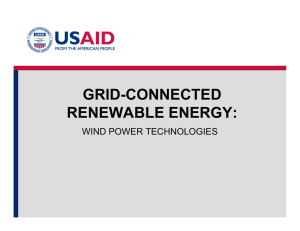 Grid-Connected Renewable Energy: Wind Power Technologies
